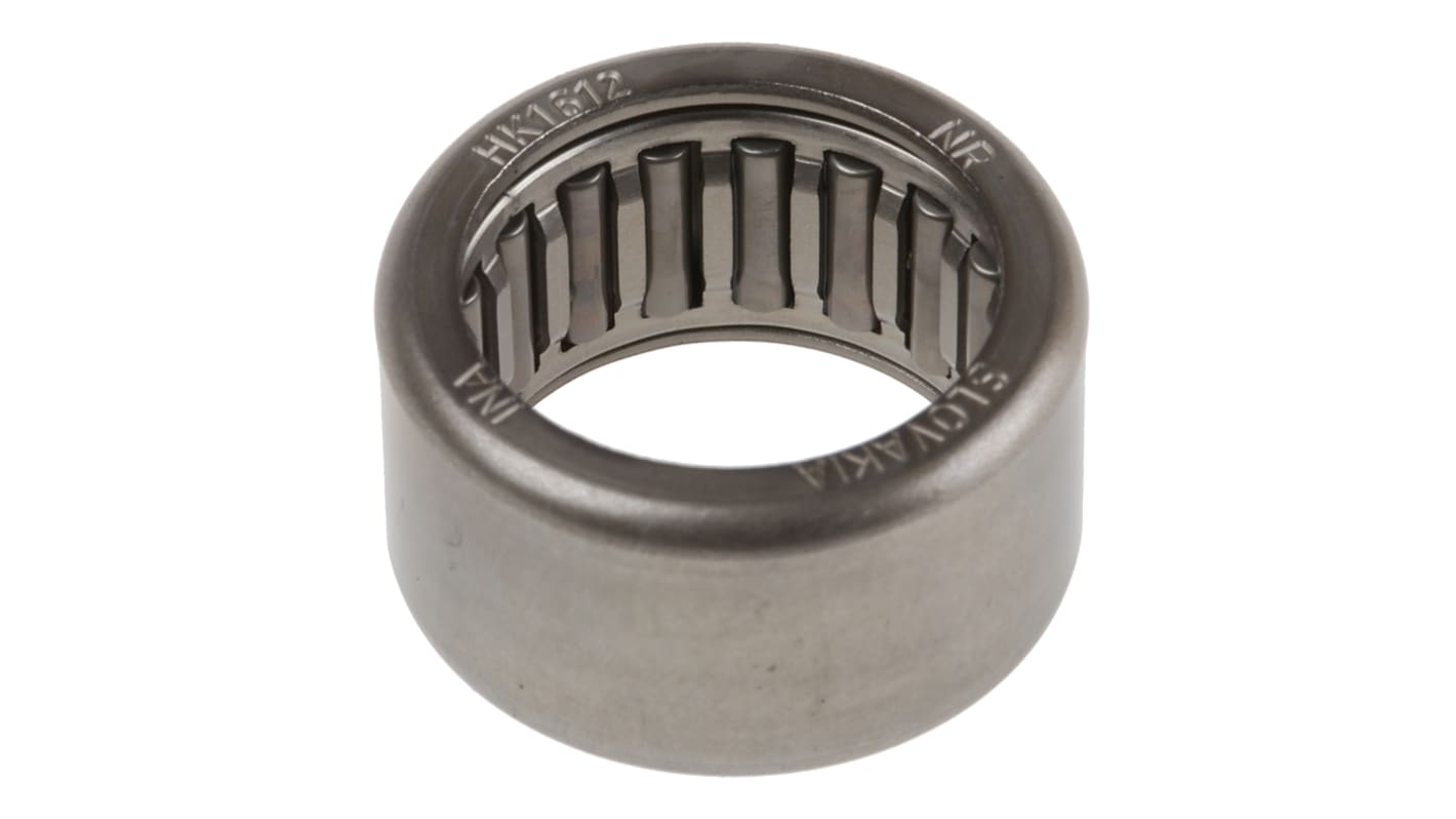 INA HK1612-B 16mm I.D Drawn Cup Needle Roller Bearing, 22mm O.D