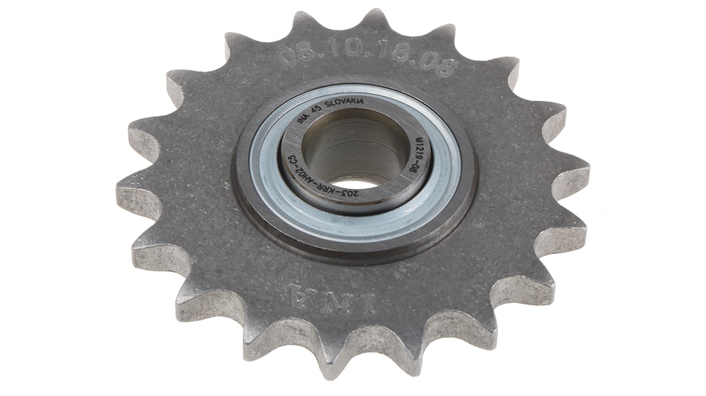 INA 18 Tooth Parallel Sprocket, KSR16-L0-08-10-18-08