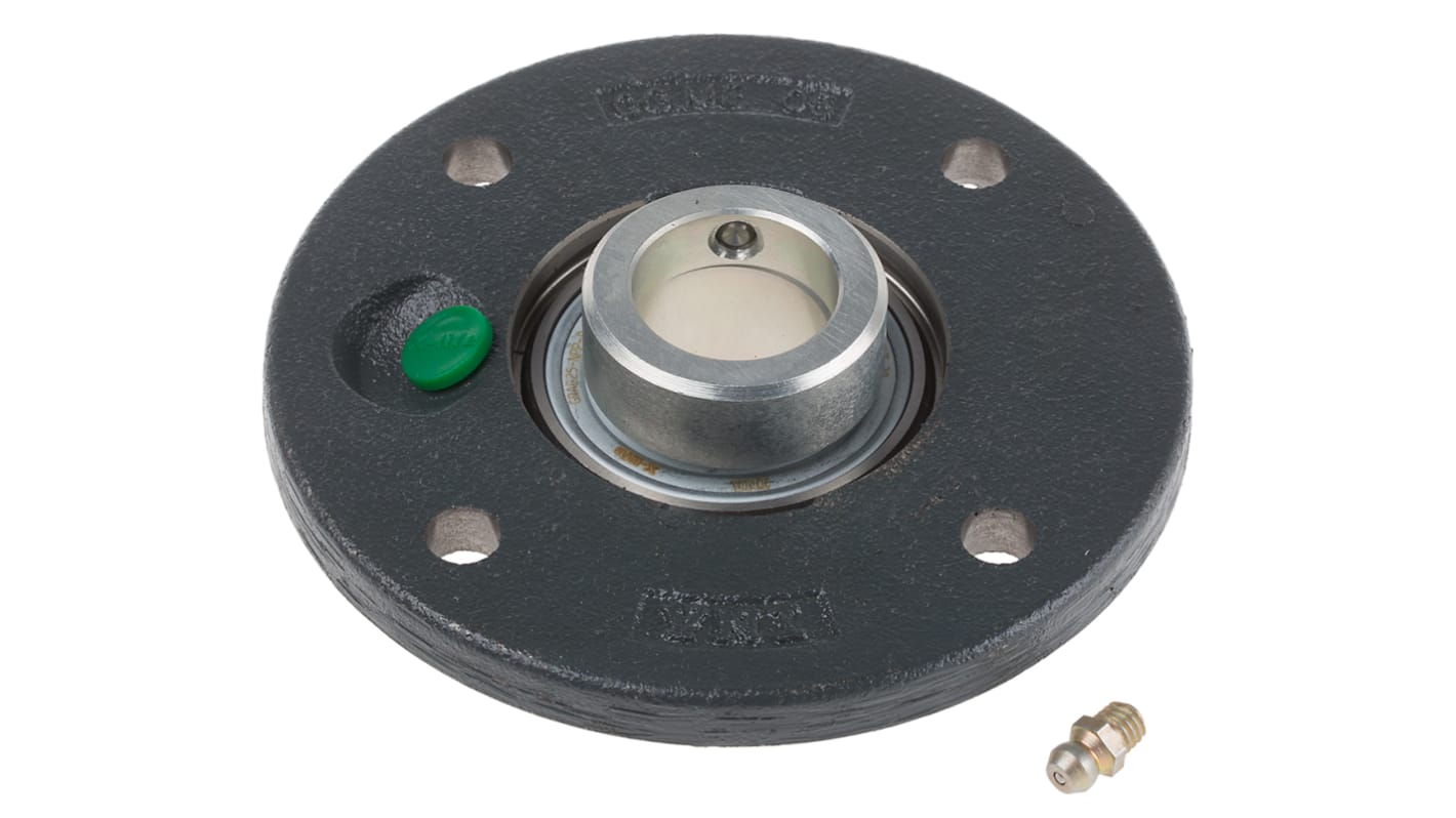 4 Hole Flange Bearing Unit, PME25-XL-N, 25mm ID