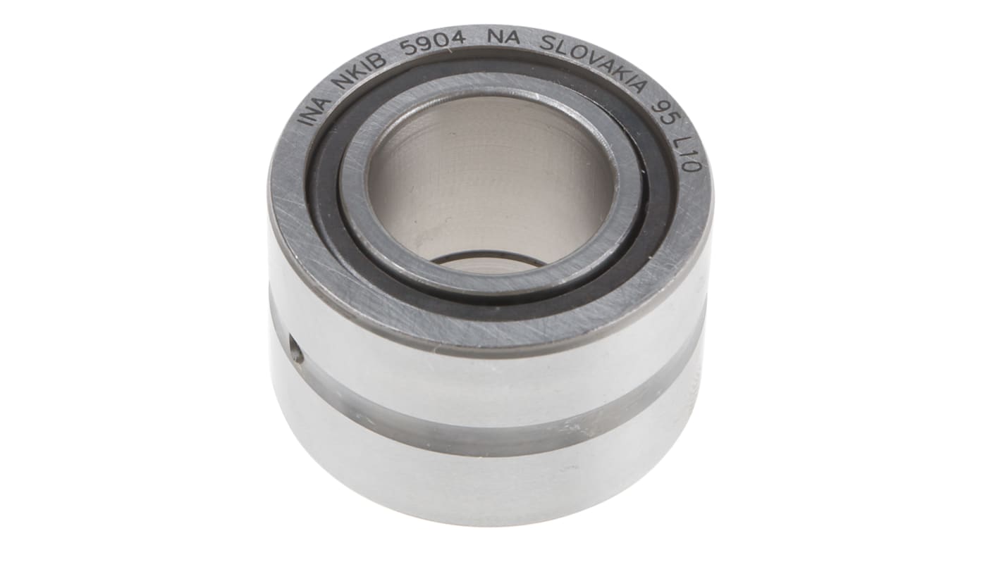 INA NKIB5904-XL Double Row Angular Contact Ball Bearing- Open Type 20mm I.D, 37mm O.D