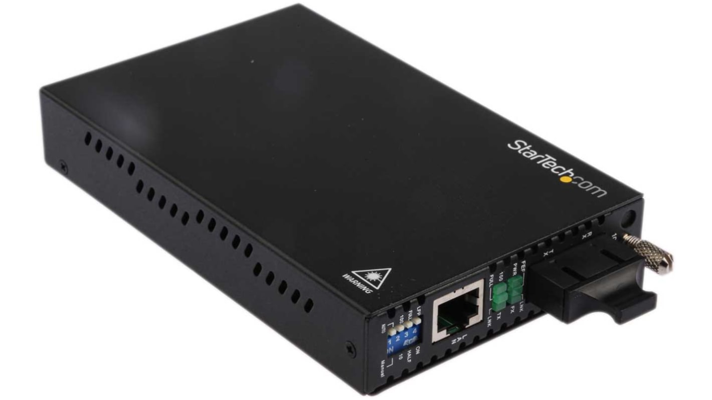 ET90110SM302 | StarTech.com RJ45, SC Media Converter, Single Mode, 10 ...