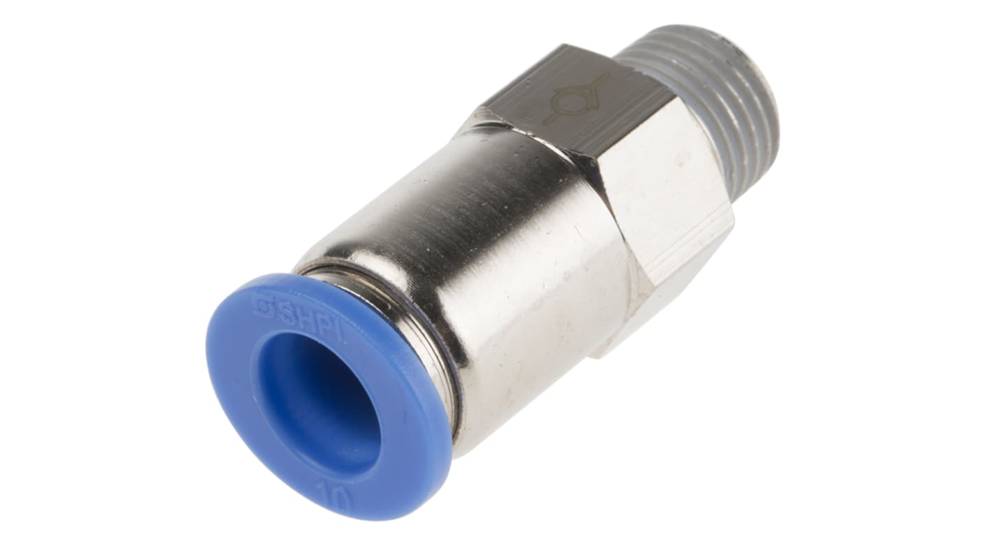 RS PRO Non Return Valve, 10mm Tube Outlet, 0 to 9.9 kgf/cm², 0 to 990kPa