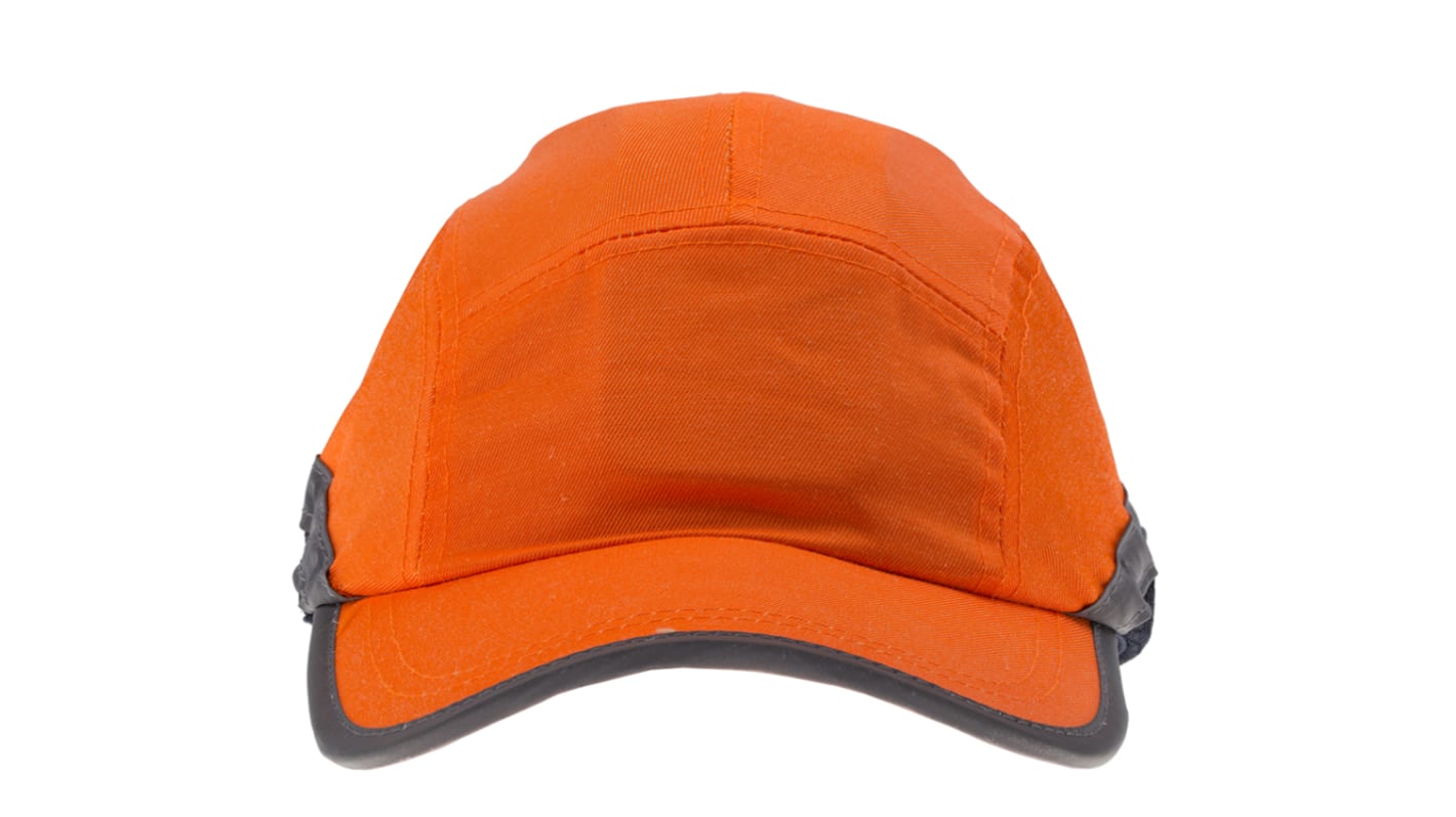 RS PRO Orange Lang skygge Bump Cap, Net inderskal