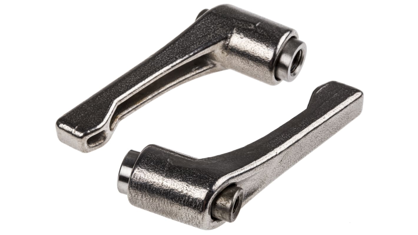 RS PRO Stainless Steel Clamping Lever, M6