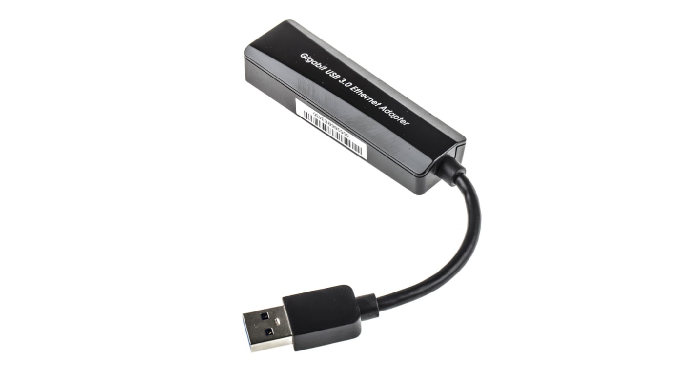 Adaptador de red USB 3.0 RS PRO, con. A USB A, con. B RJ45 Hembra, 1 puerto, 10/100/1000Mbit/s