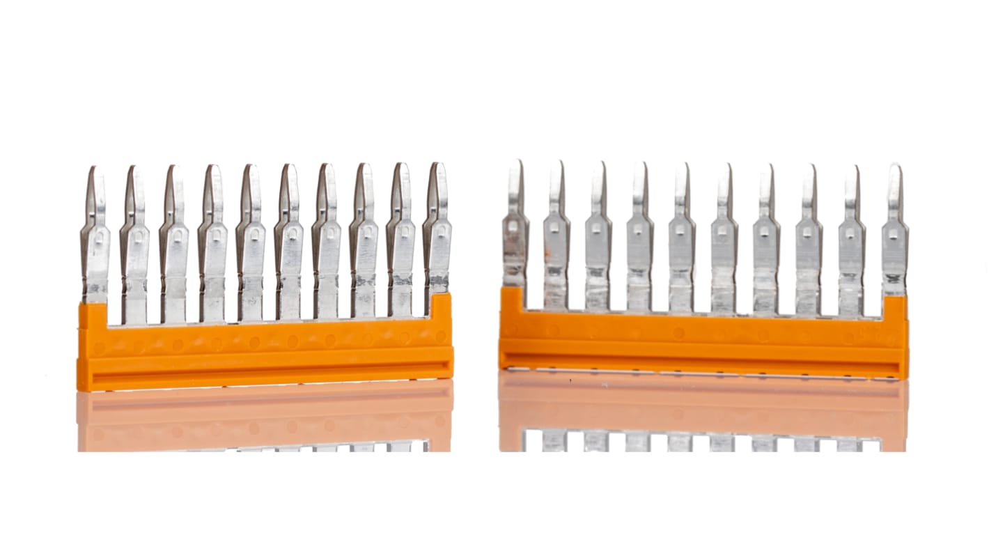 Weidmüller A Series Jumper Bar for Use with Klippon Connect Terminal Blocks, 24A