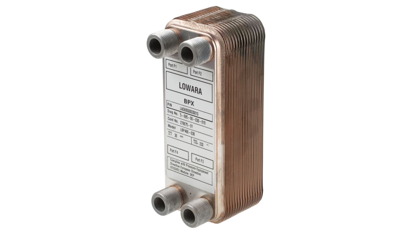 Liquid Heat Exchanger, 214.5 x 80.7 x 24.1mm