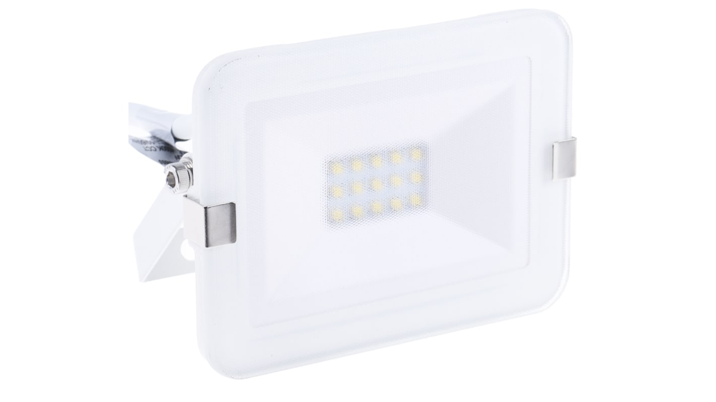 RS PRO Floodlight, 10 W, 900 lm, IP65, 220 → 240 V ac