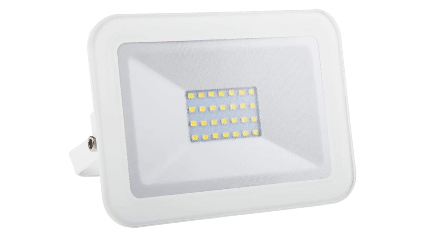 RS PRO Floodlight, 20 W, 1800 lm, IP65, 220 → 240 V ac