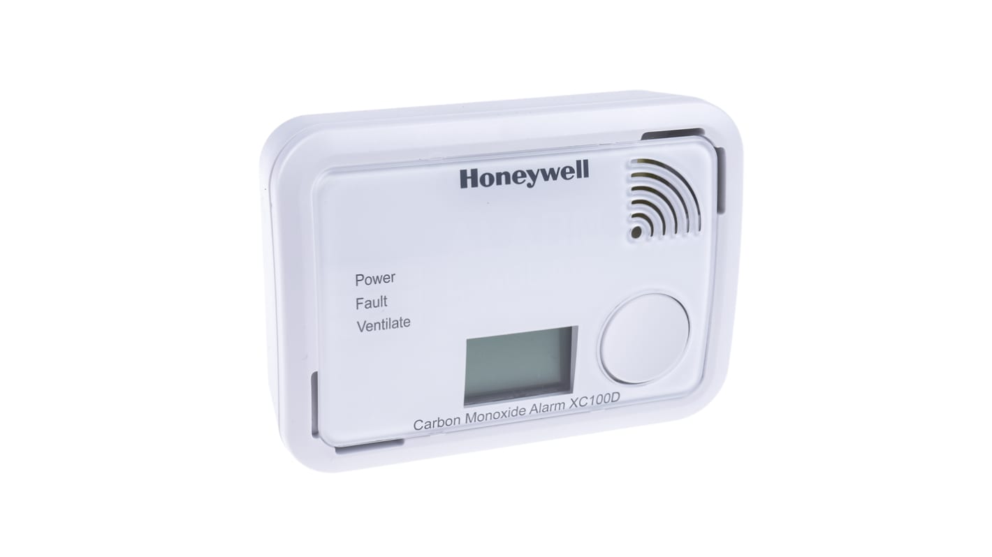 Honeywell Gassensor für Kohlenmonoxid LCD, Wohnbereich, Decke, freistehend, Wand