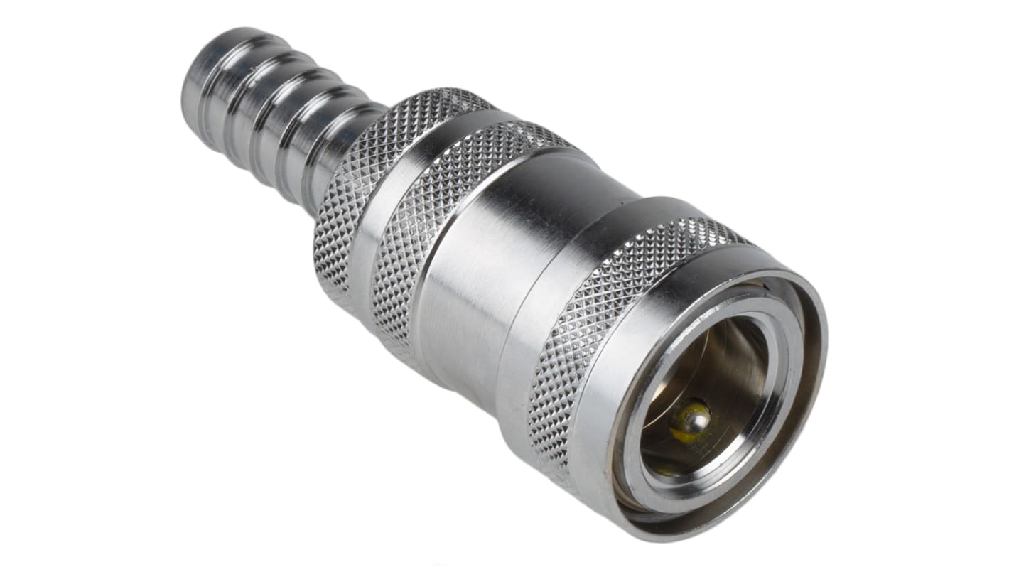 Nito Hose Connector, Straight Hose Tail Coupling 1/2in 1/2in ID, 25 bar