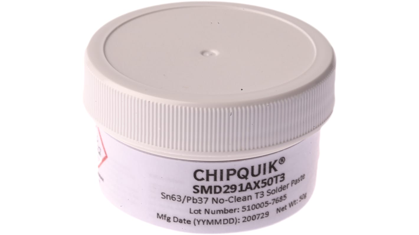 CHIPQUIK SMD291AX Solder Paste, 50g Tub