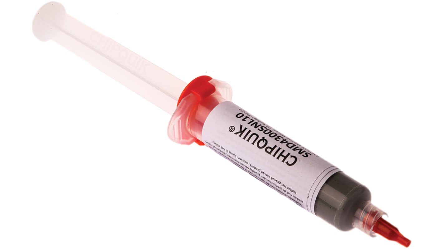 CHIPQUIK SMD4300SN Lead Free Solder Paste, 35g Syringe