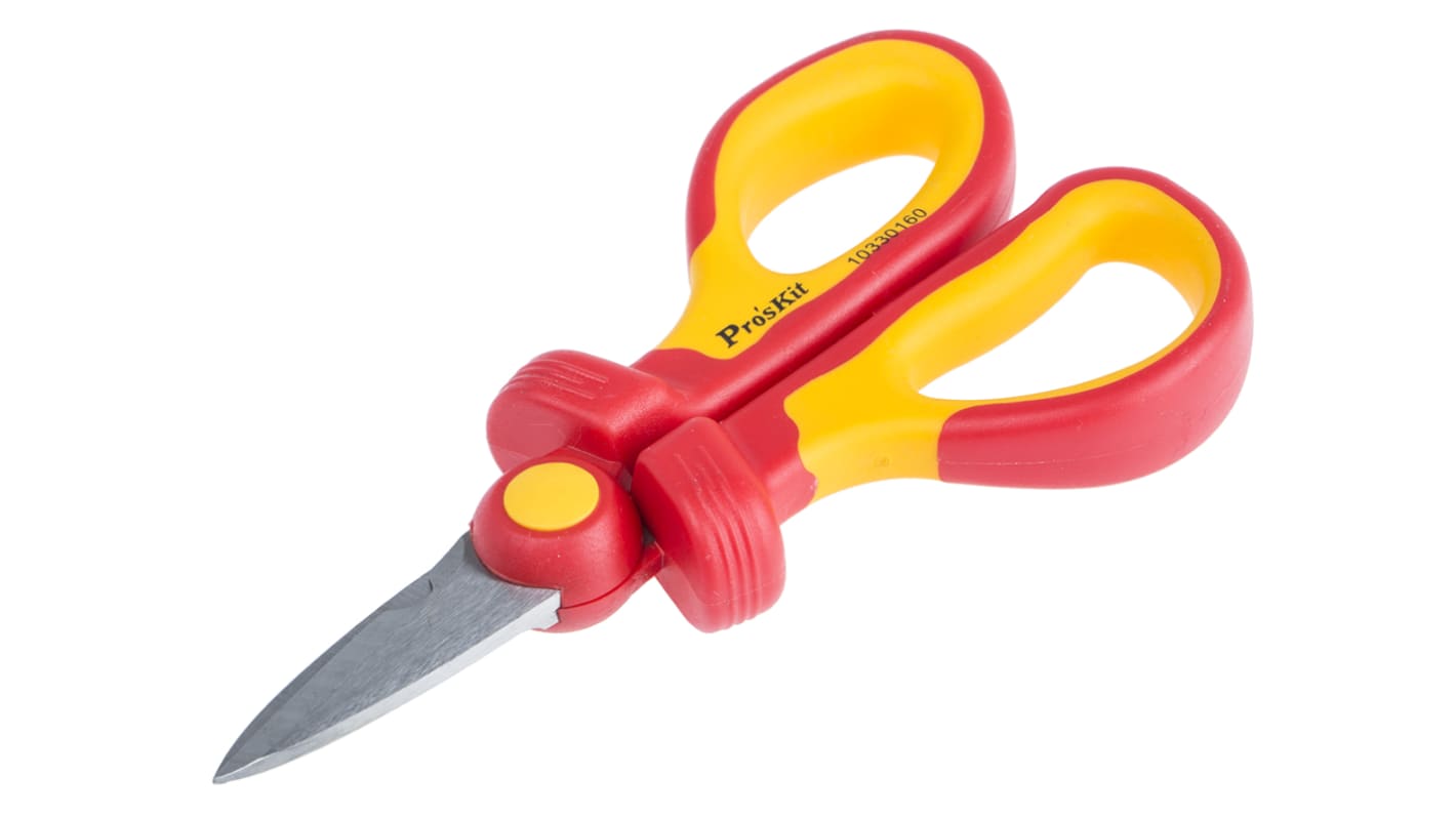 RS PRO 160 mm Stainless Steel Electricians Scissors