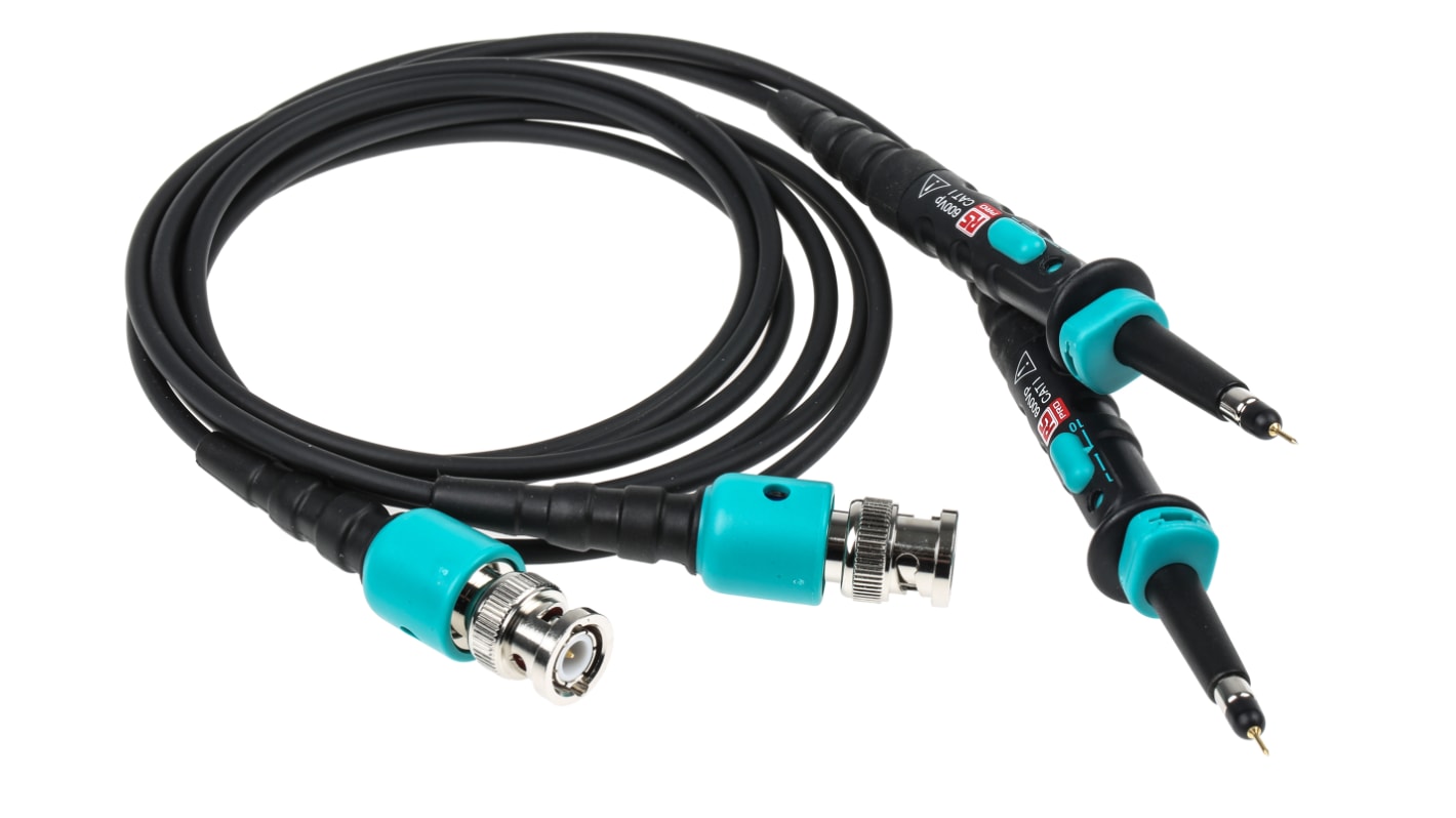 RS PRO Oscilloscope Probe, Passive Type, 20MHz, 11, 110, BNC