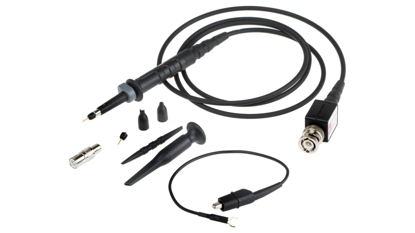 RS PRO Oscilloscope Probe, Passive Type, 300MHz, 110, BNC Connector RS