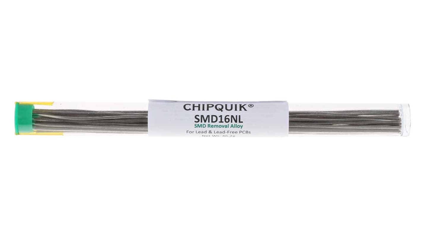 Malla de desoldadura CHIPQUIK SMD16NL, 30mm x 4.9m, para soldadura libre de plomo, sin limpieza