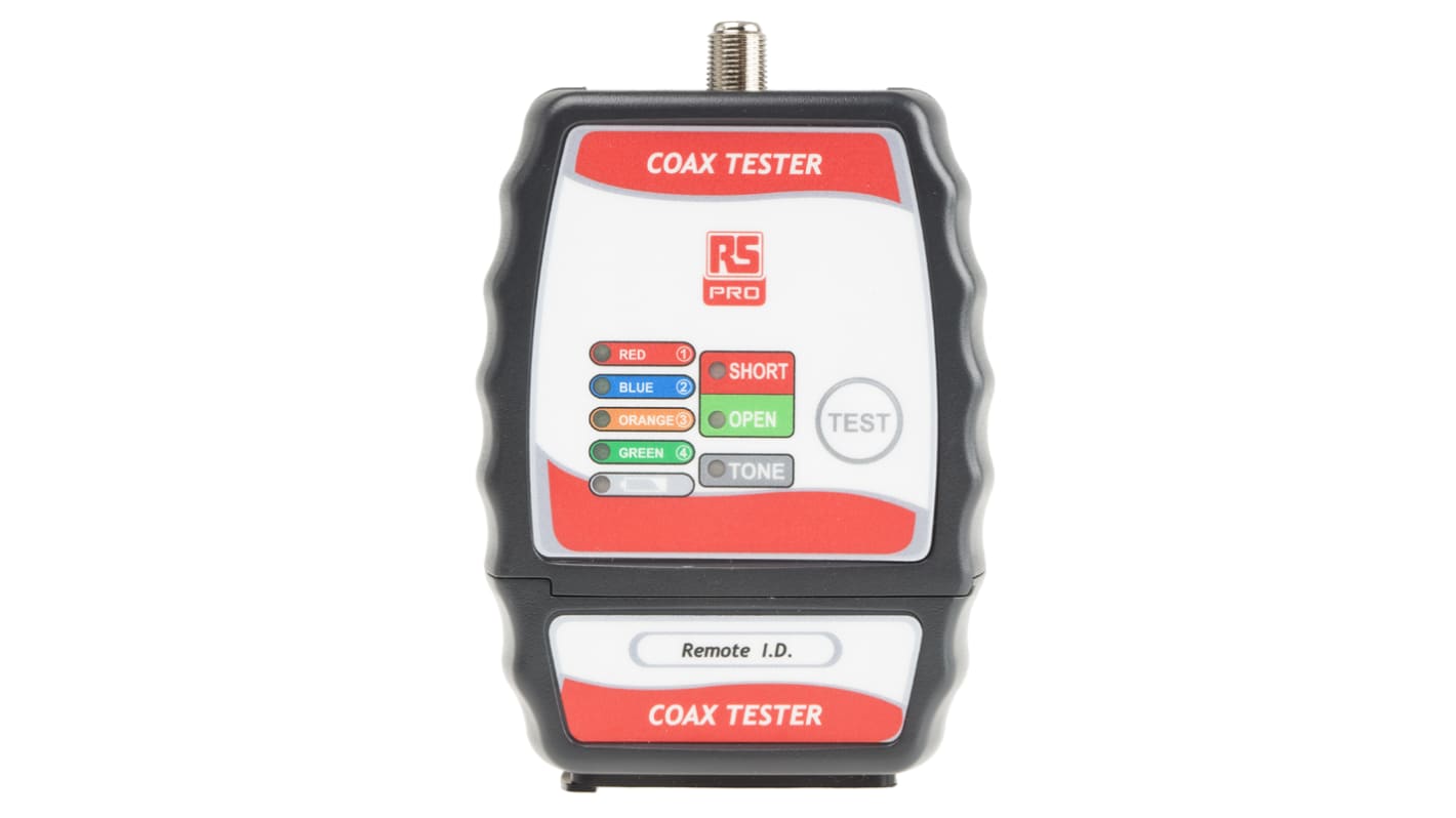 RS PRO Netzwerktester mit Tonsignal, Kabelprüfgerät, Koaxial