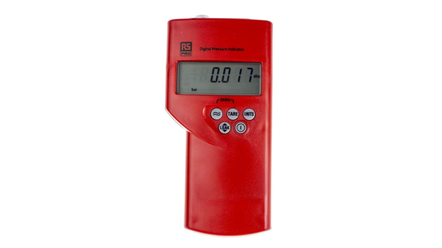 RS PRO RS DPI Absolut Manometer ±0,1 % mit Leckprüfung, 0bar → 700bar