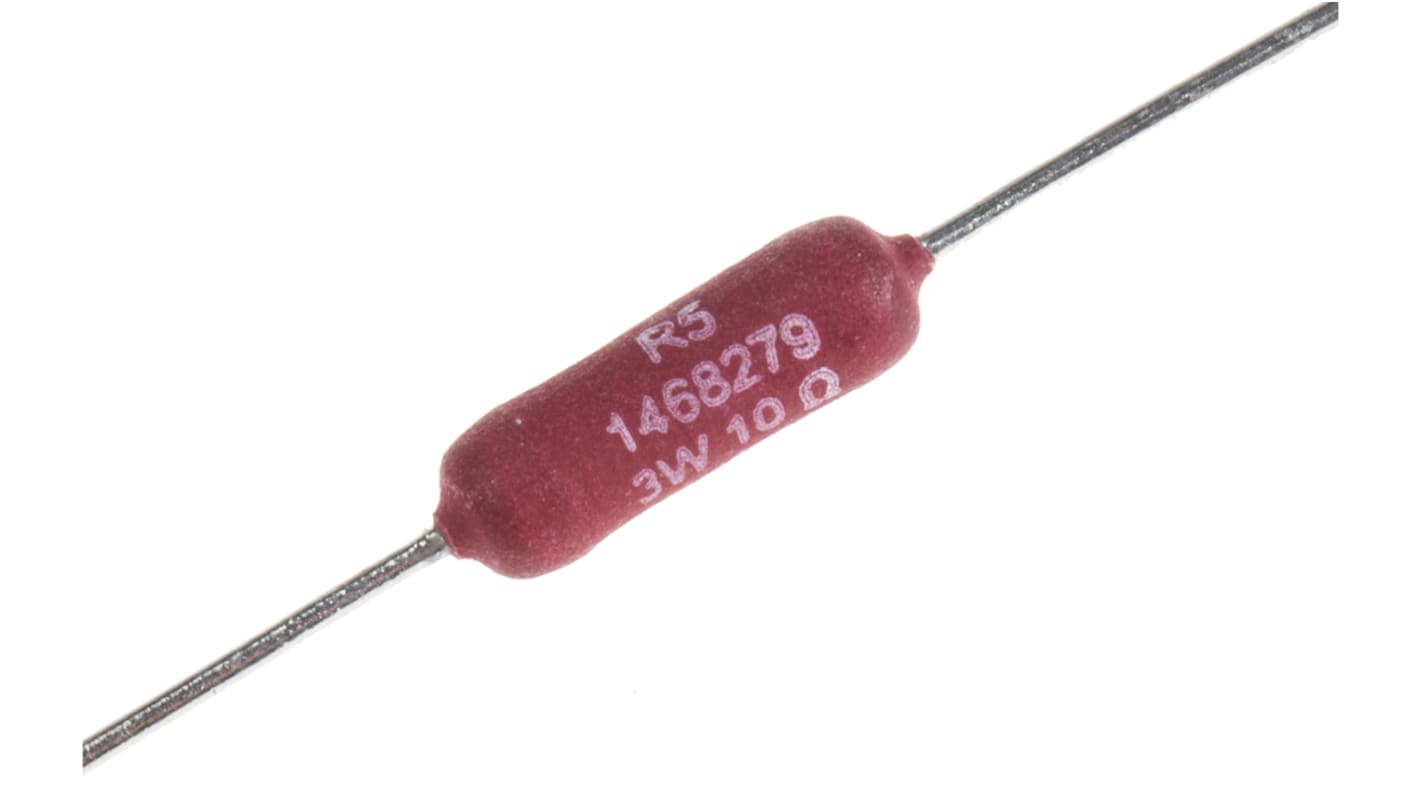 RS PRO 10Ω Wire Wound Resistor 3W ±5%