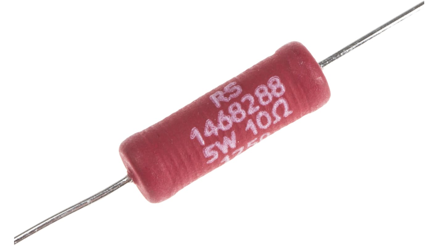 RS PRO 10Ω Wire Wound Resistor 5W ±5%