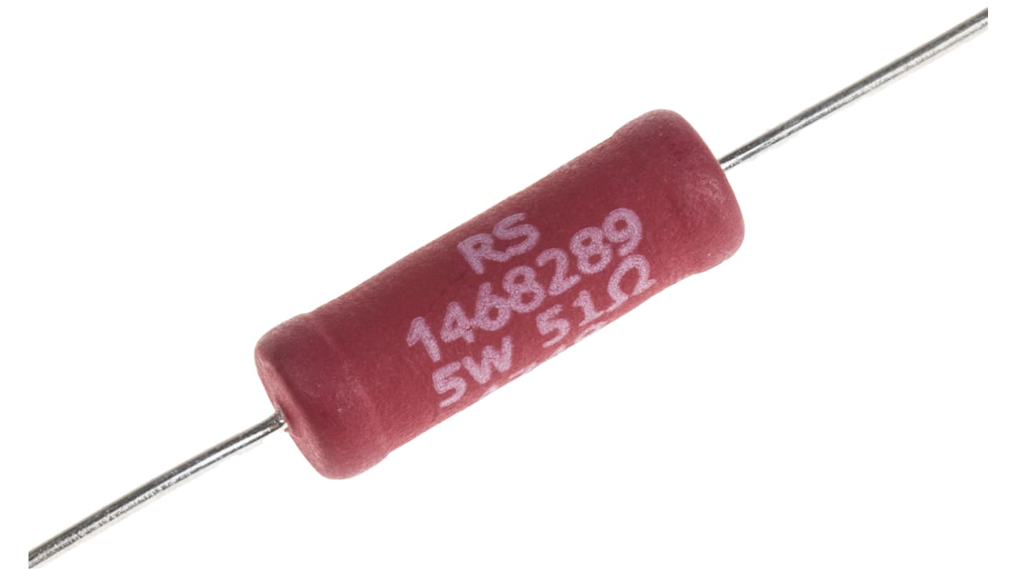 RS PRO 51Ω Wire Wound Resistor 5W ±5%