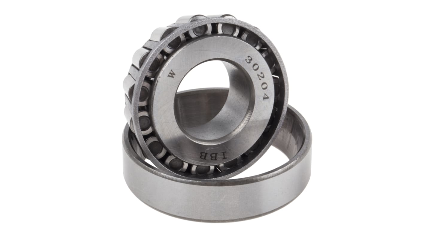 30204 RS PRO 20mm I.D Taper Metric Roller Bearing, 47mm O.D RS