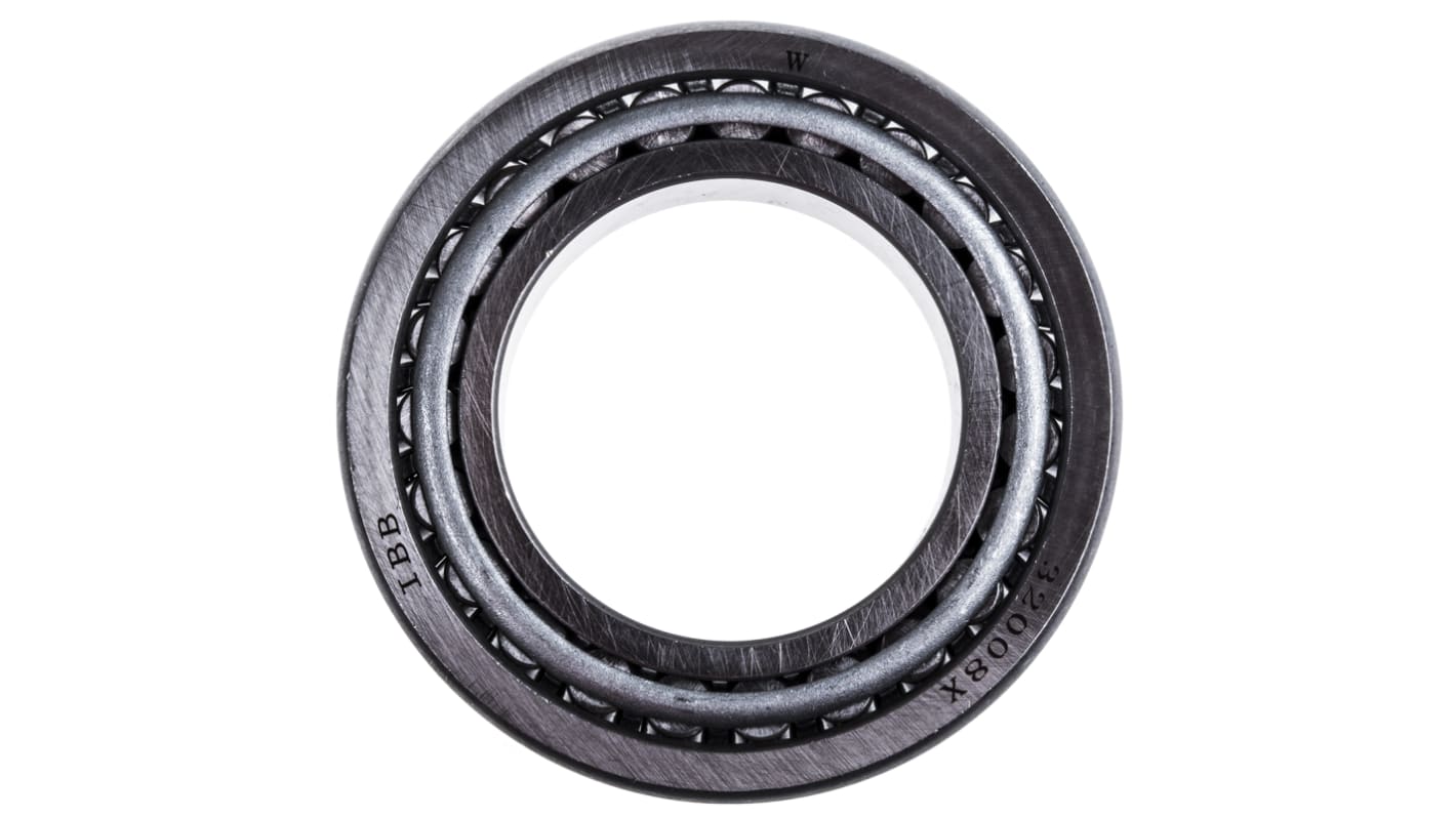 Cuscinetto a rulli metrici RS PRO, file , Ø int. 20mm, Ø est. 52mm, guida larga 16.25mm