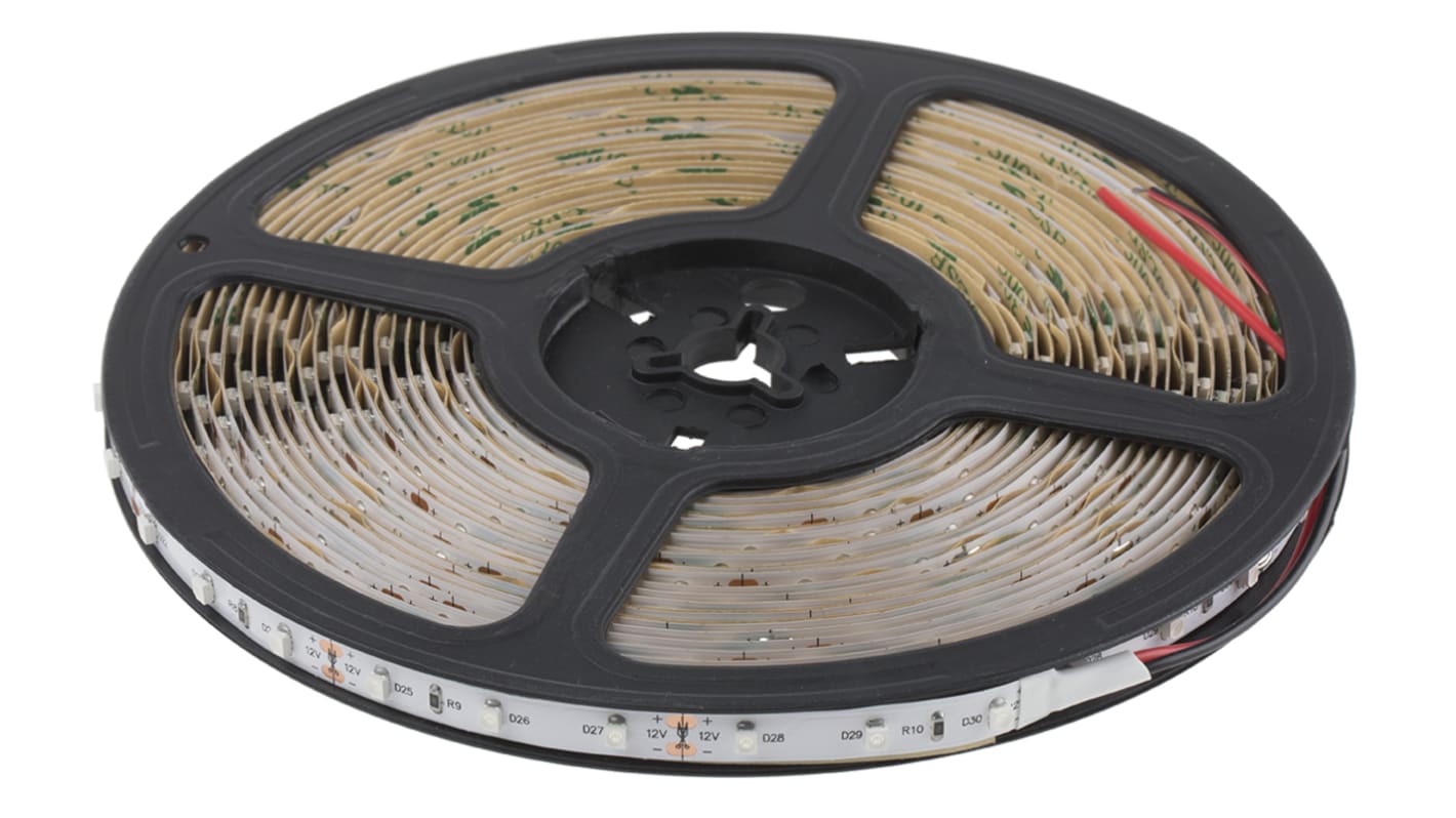 RS PRO 12V Green LED Strip Light, 10m Length