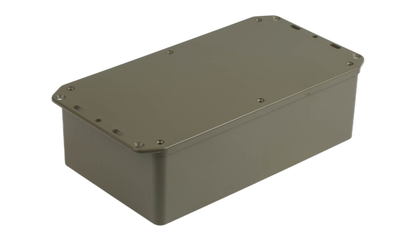 Contenitore RS PRO in ABS 210 x 112 x 61mm, col. Grigio, IP54