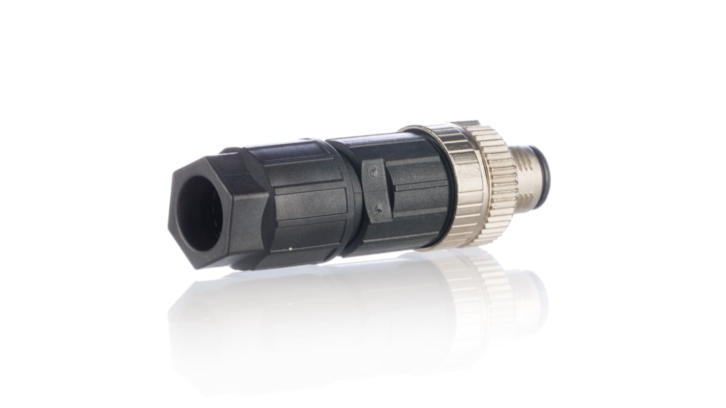 Phoenix Contact Circular Connector, 4 Contacts, Cable Mount, M12 Connector, Socket, Male, IP65, IP67, SACC Series