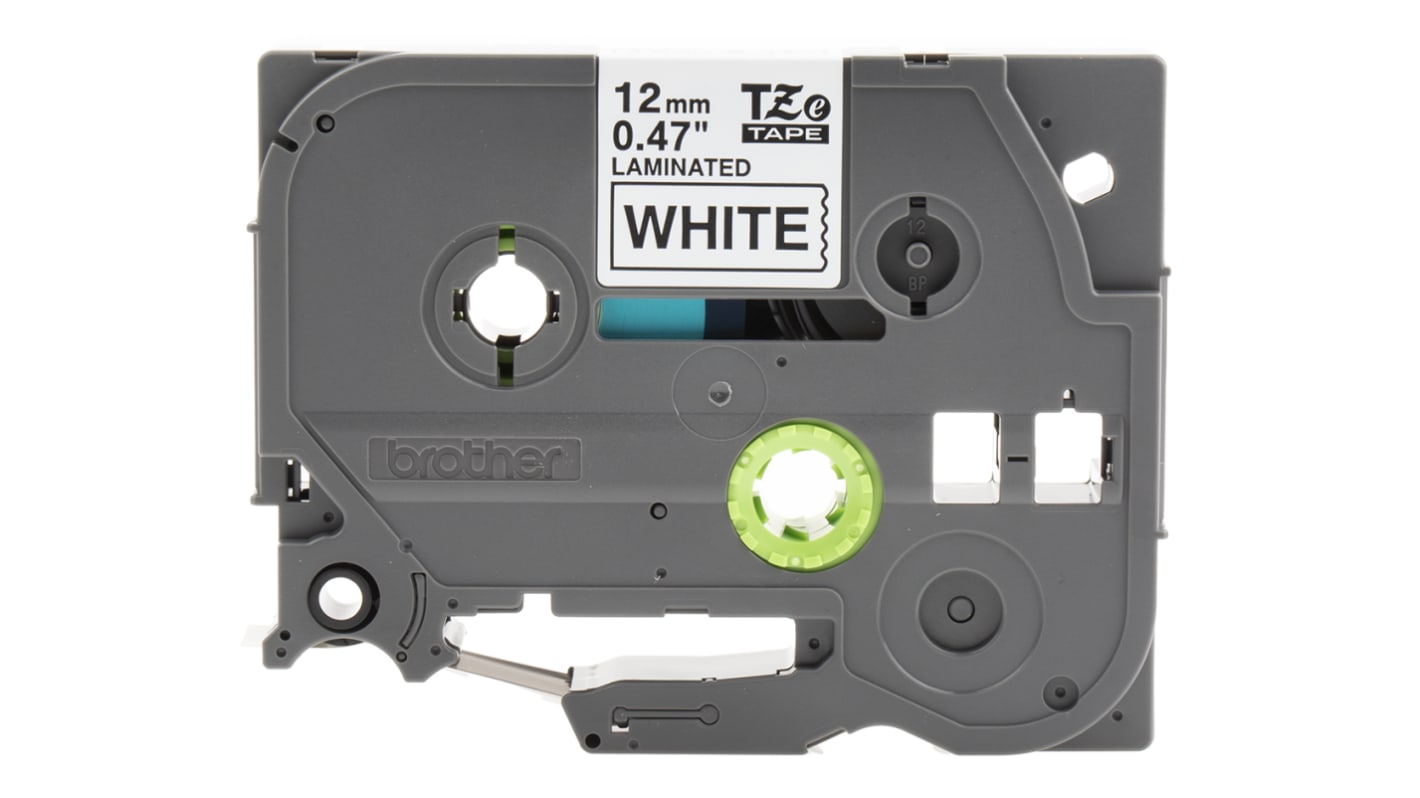 TZe231 Brother Black on White Label Printer Tape, 8 m Length, 12 mm