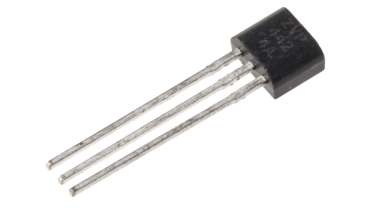 DiodesZetex Pチャンネル MOSFET240 V 200 mA スルーホール パッケージE-Line 3 ピン