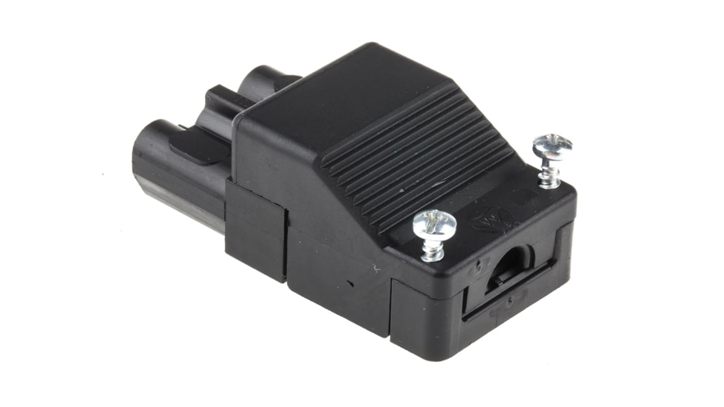 Conector de iluminación Hembra ST18, 3 Polos, Montaje de Cable, 250 V, 16A, IP20