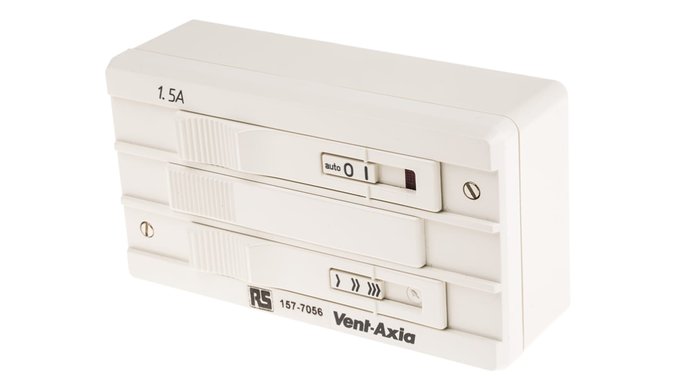 Blæser hastighedsregulator Trinløst regulerbar, 1.5A, 230 V ac