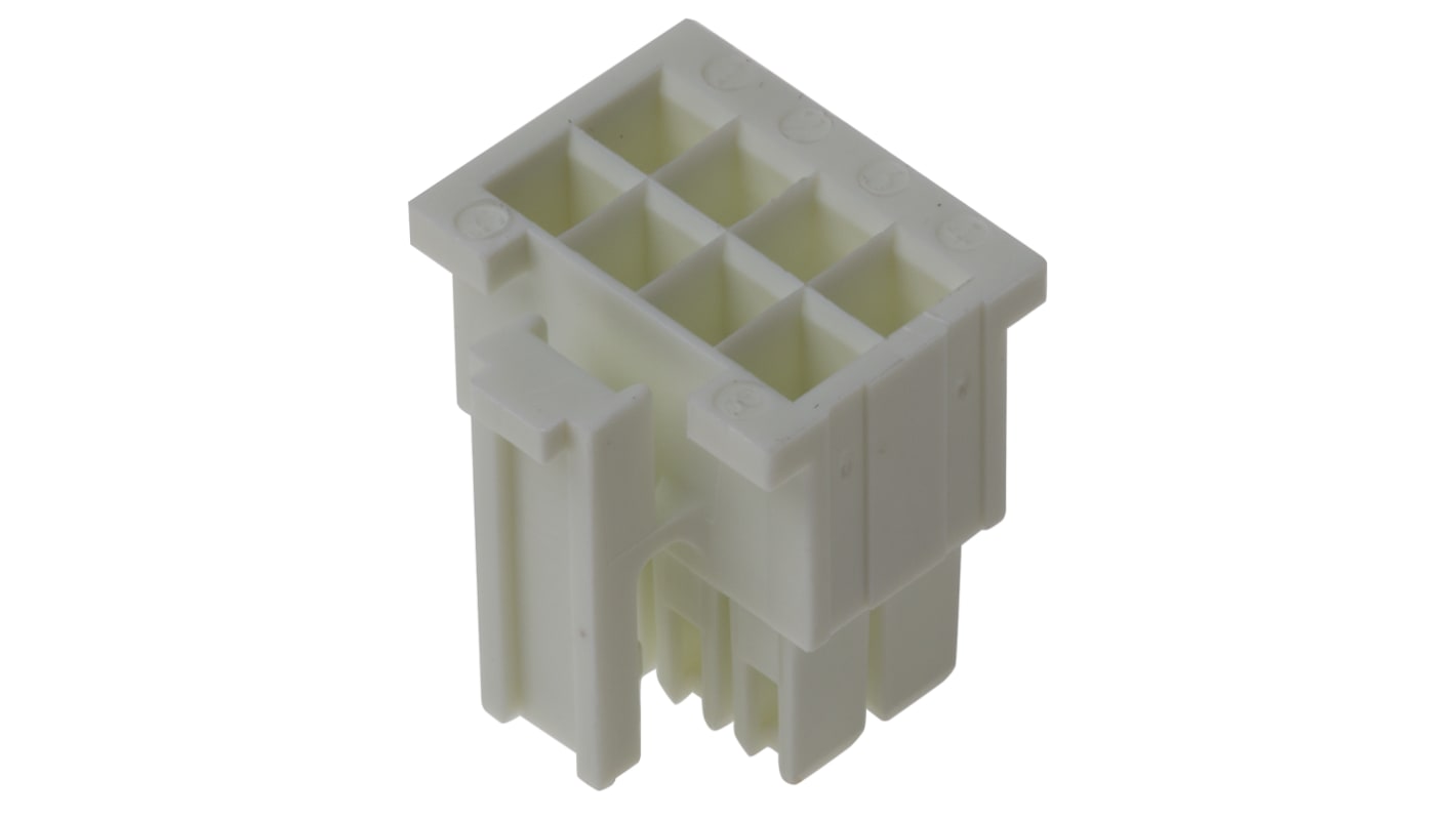 Samtec, IPD1 Male Crimp Connector Housing, 2.54mm Pitch, 8 Way, 2 Row