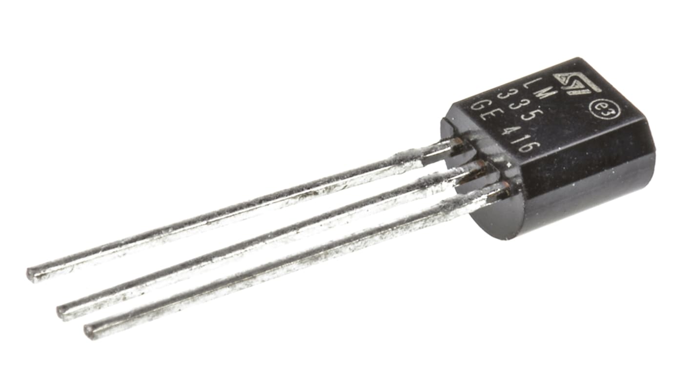 LM335Z | STMicroelectronics Temperature Sensor, Voltage Output, Through ...