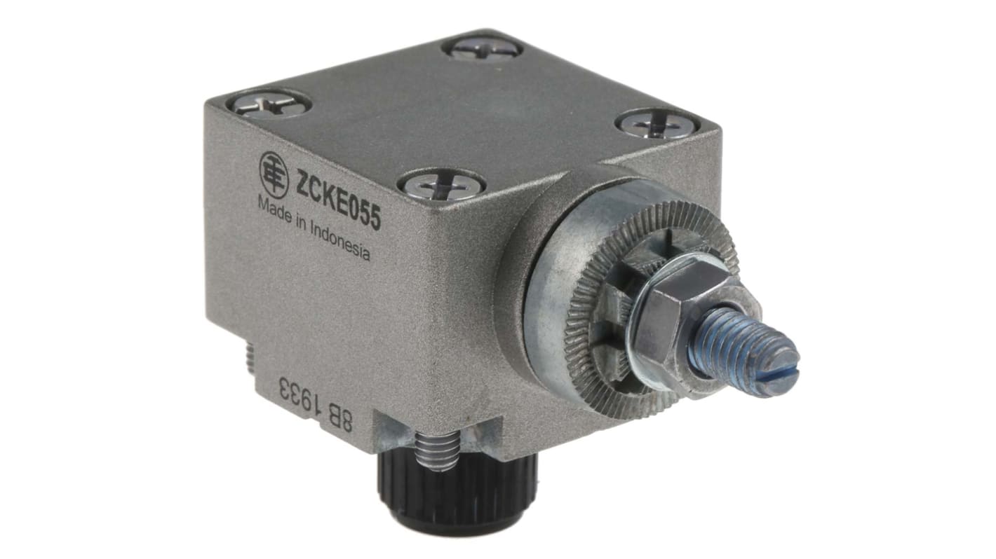 Cabezal del interruptor de final de carrera Telemecanique Sensors serie OsiSense XC ZCKE055, para uso con Interruptores