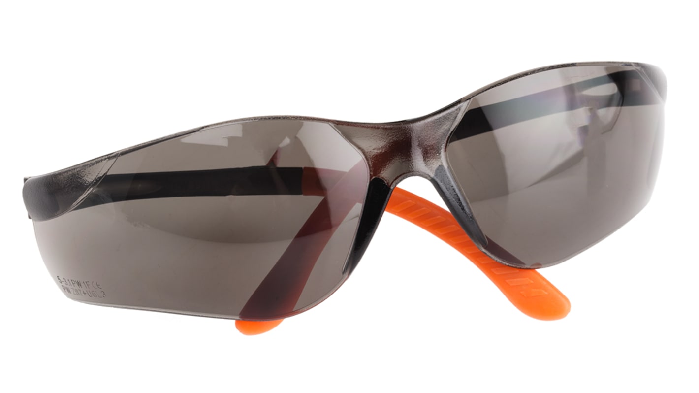 Lunettes de protection RS PRO Orange antibuée, Résistant aux rayures