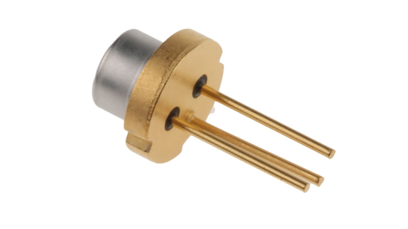 ams OSRAM THT Diode Laserdiode Grün 6,4 V, 520nm / 80mW, 3-Pin