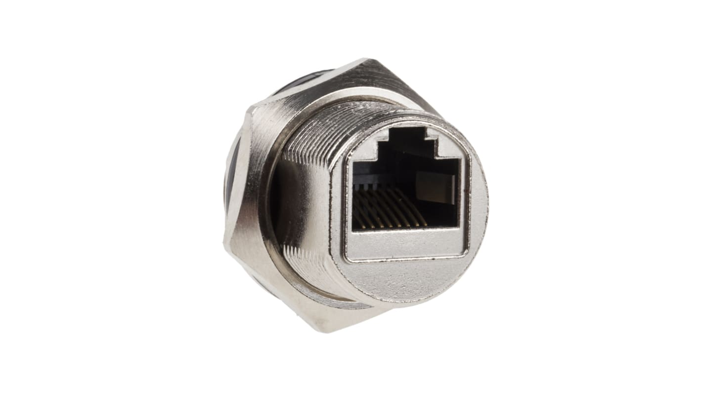 Conector RJ45 Hembra Lumberg, de 8 vías, apantallado