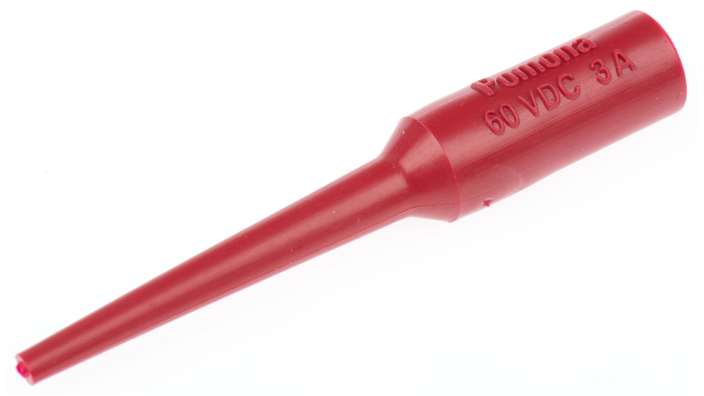 Adattatore connettore di test Femmina-maschio Fluke, contatti in Ottone, rame, col. Rosso