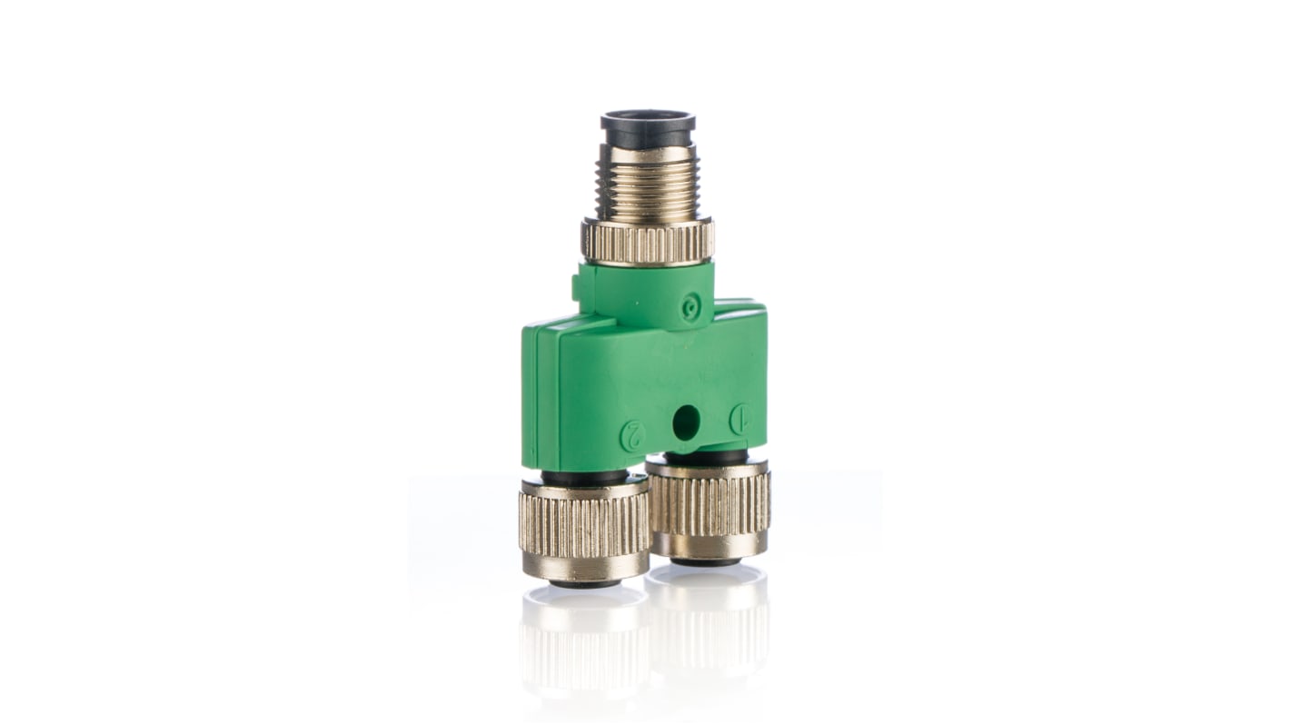 Adaptateur pour connecteur cylindrique Droit Phoenix Contact M12 M12