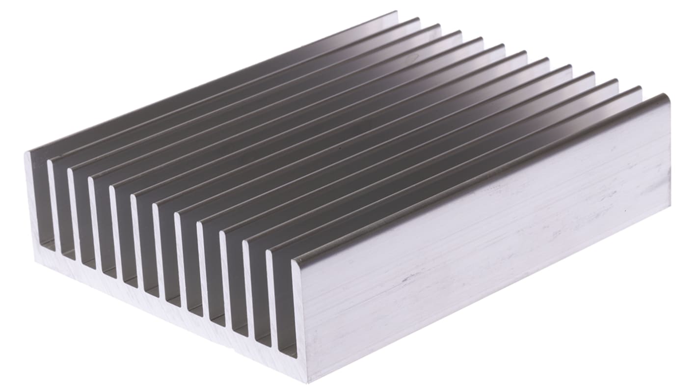 Dissipateur thermique 127 x 100 x 31mm, 1.3°C/W, Résistances de puissance