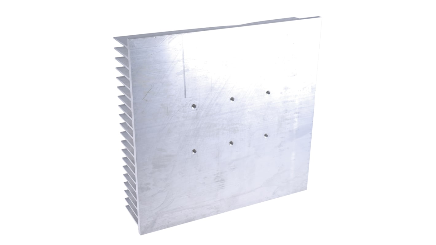 Disipador Arcol Ohmite de Aluminio, 0.3°C/W, dim. 254 x 248 x 58mm para Resistencia de potencia