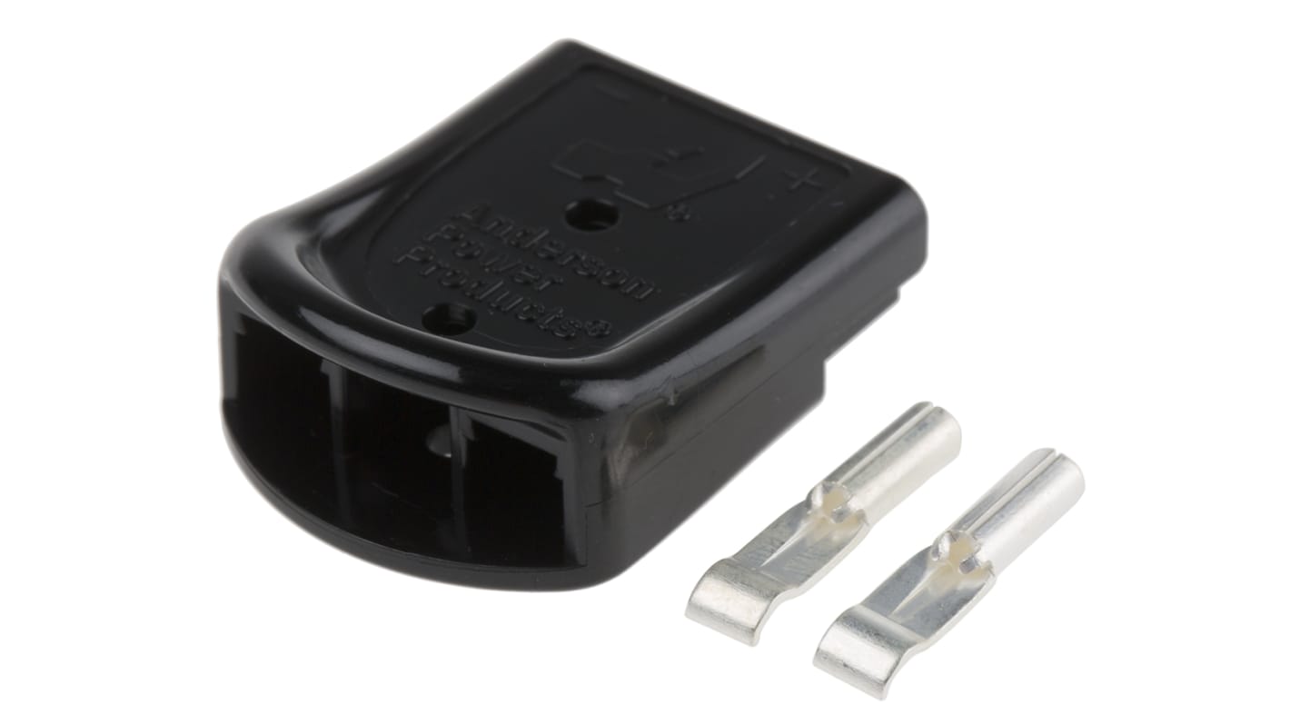 Conector de batería Anderson Power Products, de color Negro, 52A