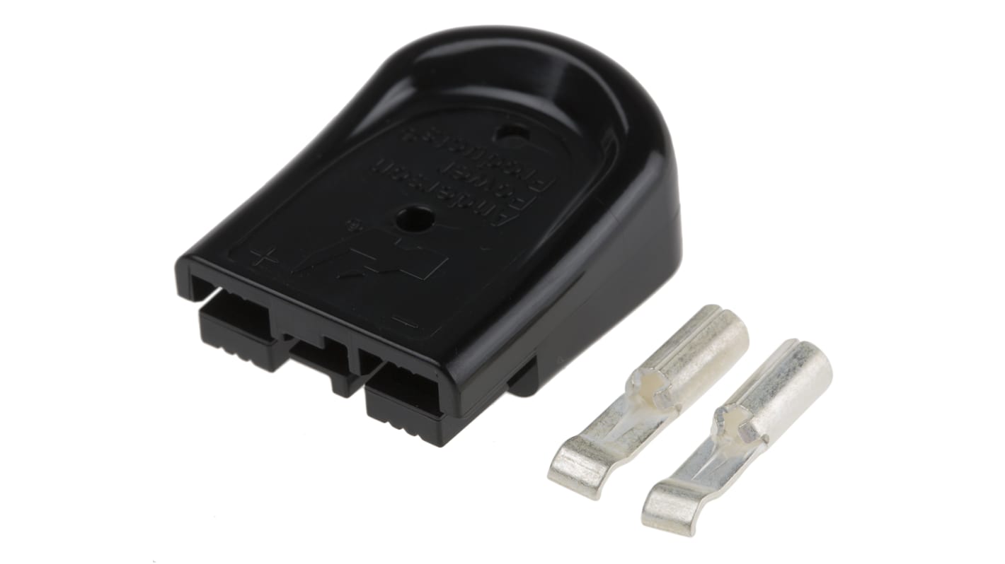 Conector de batería Anderson Power Products, de color Negro, 52A