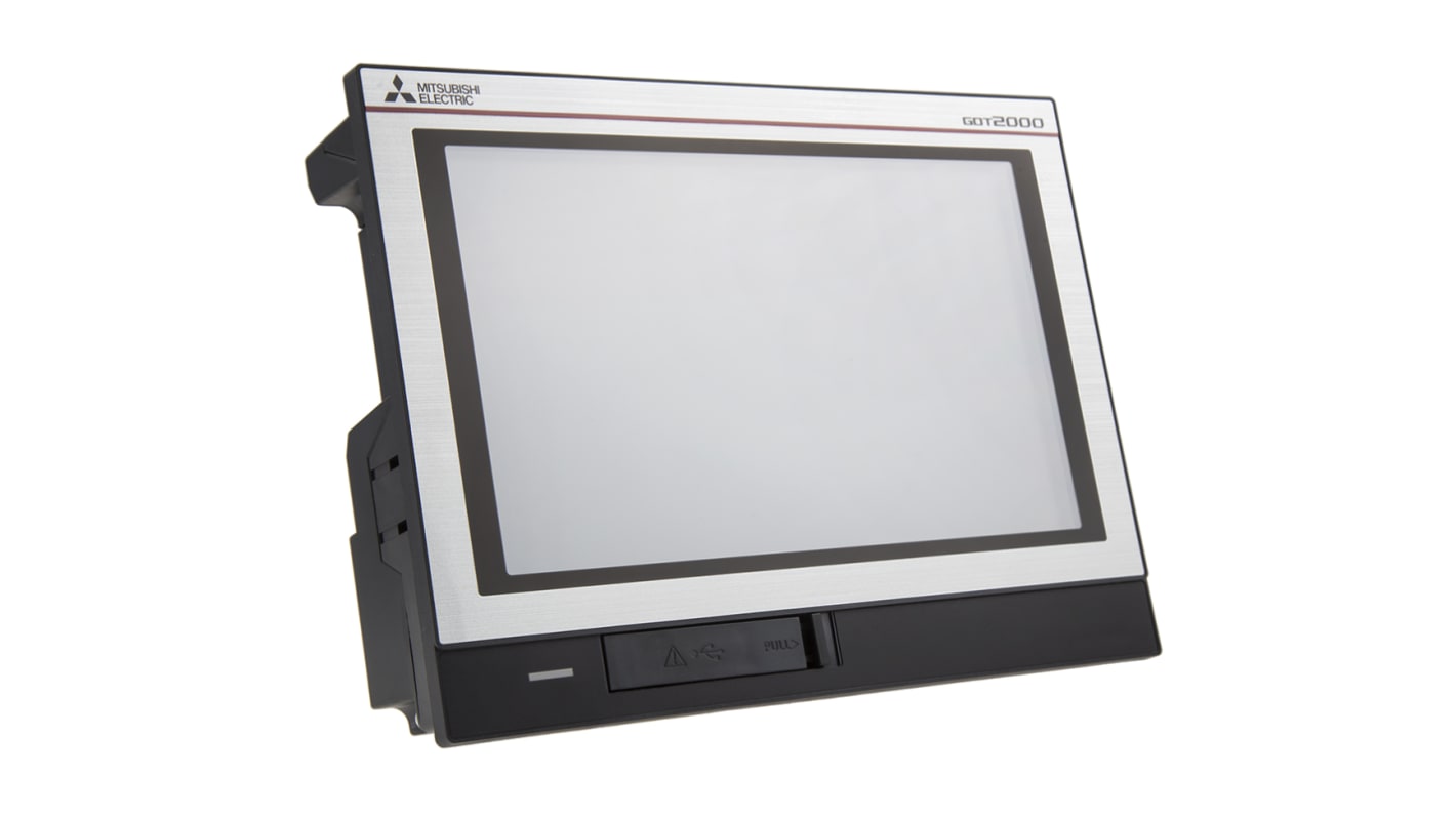 Ecran HMI tactile GOT2000 GT25 Mitsubishi Electric, LCD, 7 pouces, 800 x 480pixels, 189 x 48 x 142 mm