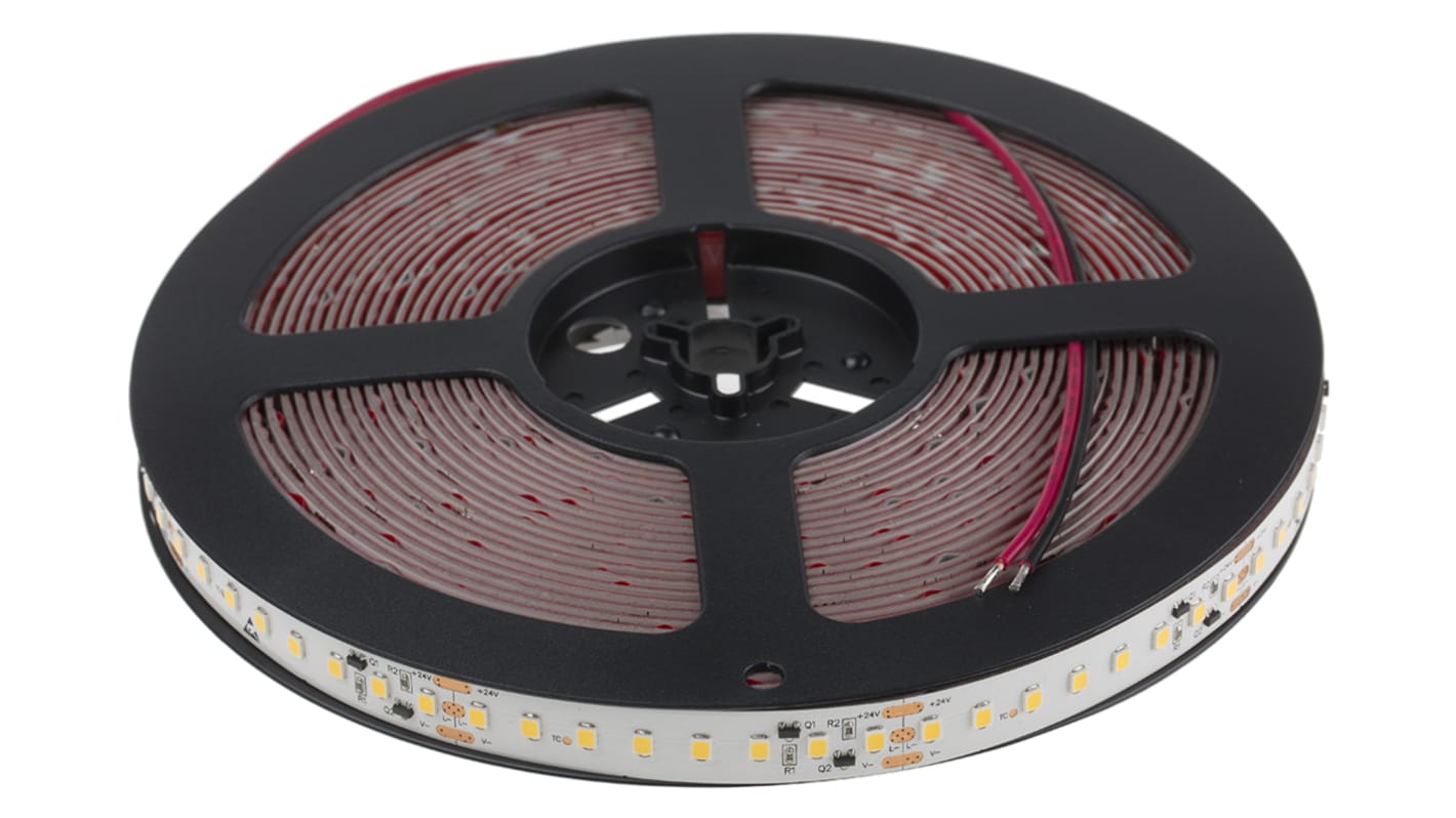 PowerLED 24V dc White LED Strip Light, 4000K Colour Temp, 10m Length