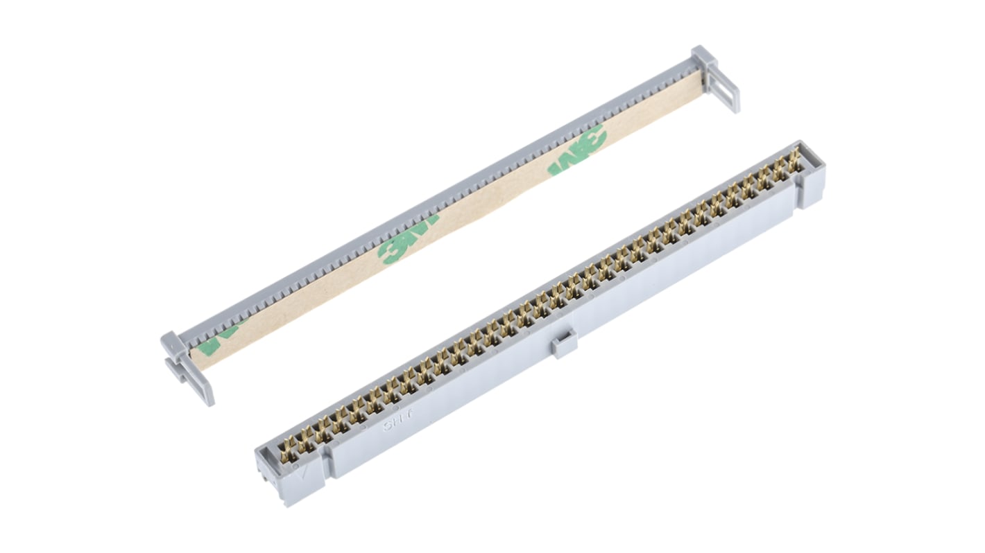 Konektor IDC, řada: 79, rozteč: 2.54mm, počet kontaktů: 64, počet řad: 2, orientace těla: Pravý úhel, Samice, IDC,